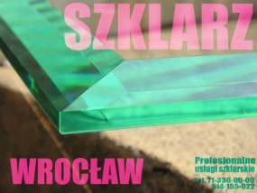 szlifowanie, polerowanie, fazowanie szkła i luster - Majster Szklarz Usługi szklarskie Wrocław
