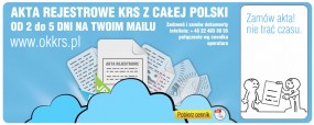 Odpisy akt KRS - Plusiuris Sp. Z.o.o Warszawa