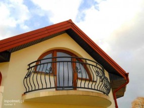 Balustrady balkonowe, poręcze schodowe - PPHU IN-POL-MET Żyrardów