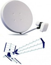 Anteny TV satelitarne i naziemne, instalacja anten - ROKTEL Systemy Telekomunikacyjne Robert Kalisz Kiełczów