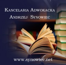 Adwokat - KANCELARIA ADWOKACKA ANDRZEJ SYNOWIEC Kraków