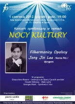 Koncert Symfoniczny w ramach Nocy Kultury - Filharmonia Opolska im. Józefa Elsnera w Opolu Opole