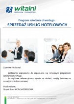 Sprzedaż Usług Hotelowych - Witalni-szkolenia Wrocław