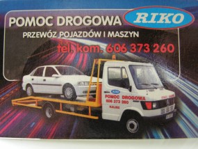 Autolaweta -  Pomoc Drogowa - Firma Wielobranżowa Riko Zbigniew Gilicki Kalisz