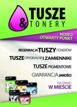 Regeneracja tuszy i tonerów - Tomasz Wojciechowski Tusze & Tonery Ostróda