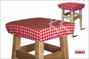 poduszka taboretowa kwadratowa o wym: 30cmx30cm - Zakład Produkcyjno-Handlowy  Kolorowa Kuchnia  s.c. Maksymilianowo