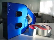 Plotex Litery znaki przestrzenne 3D Rzeszów - Plotex - Pracownia reklamowa - drukarnia Rzeszów