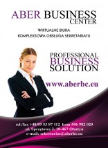 Biura wirtualne sale konferencyjne - Aber Business Center Olsztyn