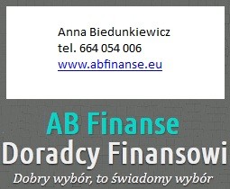 Pośrednictwo kredytowe - AB Finanse Anna Biedunkiewicz Braniewo