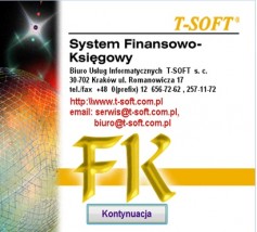 WFK System Finansowo - Księgowy - Biuro Usług Informatycznych T-SOFT s.c. Kraków