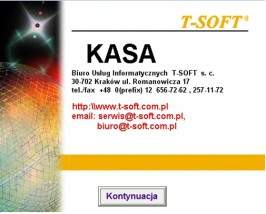 Kasa - Biuro Usług Informatycznych T-SOFT s.c. Kraków