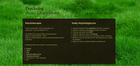 Psychoterapia, Konsultacje i Pomoc Psychologiczna - Psycholog Psychoterapeuta - Anna Chmielińska Wrocław