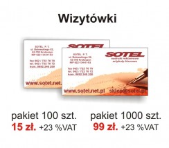 Wizytówki Krotoszyn Ostrów Wielkopolski - SOTEL P.T. Beata Soliwoda Krotoszyn