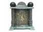 Duży zegar kominkowy (marmur złocisty) Mieroszów - Handel Hurt - Detal Art. Spożywczo - Przemysłowymi
