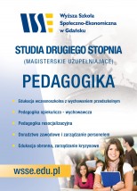 Studia II stopnia - Wyższa Szkoła Społeczno-Ekonomiczna Gdańsk