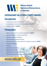 Studia podyplomowe - Wyższa Szkoła Społeczno-Ekonomiczna Gdańsk
