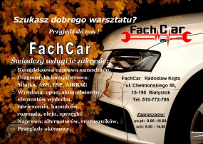 Naprawa samochodów osobowych - FachCar Białystok