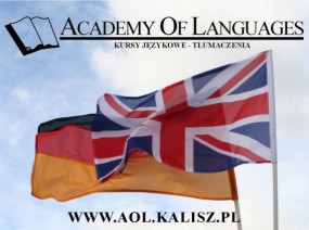 ANGIELSKI, NIEMIECKI - Academy Of Languages - KALISZ - Academy Of Languages Edmund Symanowicz Kalisz