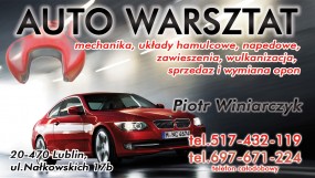 naprawy mechaniczne - Auto Warsztat Piotr Winiarczyk Lublin