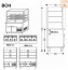 Bar Chiński BCH 1.1 (1 drzwi, 3 x GN 2/3) Kielce - AWA Wyposażenie sklepów gastronomii