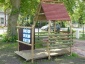 Drewniany domek Jada na publicznt plac zabaw dla dzieci - Plac Zabaw Serwis Agencja Dzieciak Mierzyn