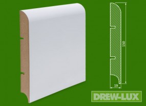 Cokół MDF lakierowany biały - 150*19 -  DREW-LUX  Tomasz Włodkowski Pruszcz Gdański