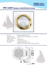 lampa jachtowa - Aqua Lightings Łódź