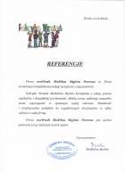 Referencja od firmy Fabryka Wrażeń Michalina Bachta