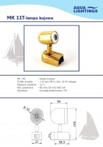 lampa jachtowa - Aqua Lightings Łódź