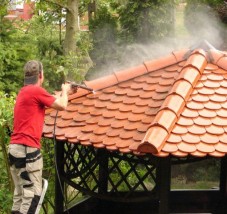 Hydrodynamiczne czyszczenie dachów Domysłów - Azalia Pielęgnacja Ogrodów