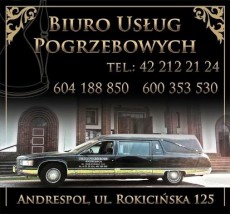 usługa pogrzebowa - Dąbrowski Krzysztof Biuro Usług Pogrzebowych Andrespol