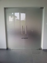 LAMINOWANE drzwi szklane podwójne - Jakub Czyrnek Qubaglass Rabka-Zdrój