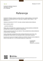 Referencja od firmy Ekosfera24.pl Delikatesy ekologiczne