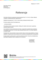 Referencja od firmy 9Tails Marcin Mrotek