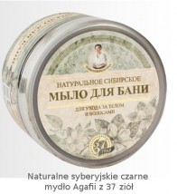 Syberyjskie Czarne Mydło Agafii - Kosmetyki Rosyjskie Racibórz