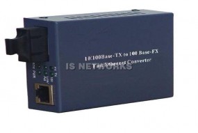 Konwerter ISX-100cmx -AN 10/100 - IS NETWORKS Sieci komputerowe Rzeszów