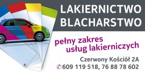 Naprawy blacharskie - Lakiernictwo Pojazdowe Piotr Baczyński Czerwony Kościół