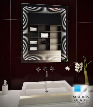 LUSTRO LED PODŚWIETLANE głębia wenecja - Jakub Czyrnek Qubaglass Rabka-Zdrój