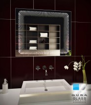 LUSTRO Z ILUZJĄ GŁĘBI WENECJA - Jakub Czyrnek Qubaglass Rabka-Zdrój