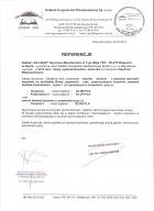 Referencja od firmy ZGM Boguszów Gorce