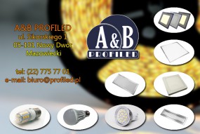 Panel LED Oprawa oświetleniowa - A & B - Profiled Oświetlenie LED Nowy Dwór Mazowiecki