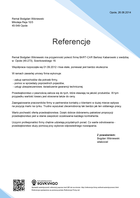 Referencja od firmy Remal Bodgdan Wiśniewski