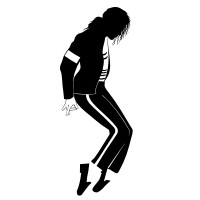Naklejka welurowa Michael Jackson W2 - Wikam Reklama i Dekoracje Albert Wiśniewski Bielice