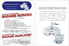 Badanie optometryczne - Okulary Optyk Okulista Inowrocław