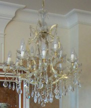 żyrandol kryształowy - Galeria Wnęrz Warszawa