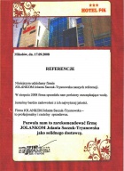 Referencja od firmy Hotel PIK