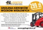 Kurs wózki widłowe - szkolenia operatorów wózków widłowych Sieradz - JGL Logistics Wojtysiak sp. j.