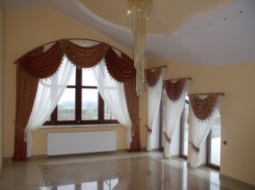 aranżacja wystroju okien ,projektowanie wnętrz - multi service gmzbh Szczytniki