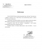 Referencja od firmy DG GROUP Dariusz Grzelak
