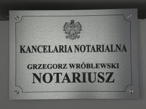 tablice inforamcyjne - MARGRAW Mariusz Dembiński Piaseczno